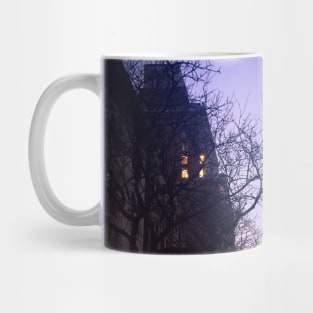 House Trees Winter, Upper West Side, Manhattan, NYC Mug